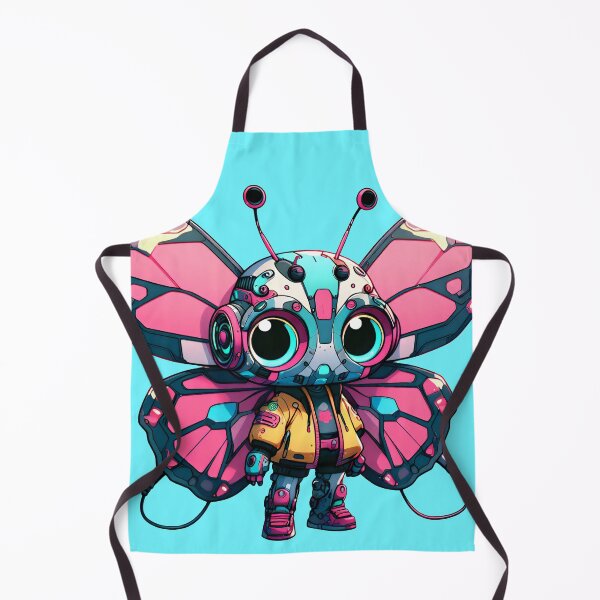 Item preview, Cute Cyberpunk Robot Butterfly! designed and sold by kukamatsu.