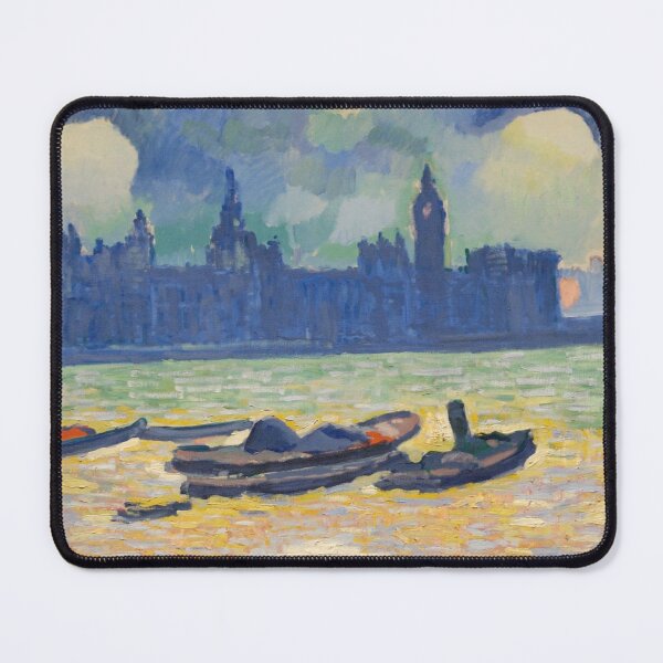 Item preview, Andre Derain - city and 3 boats designed and sold by MARTART9.