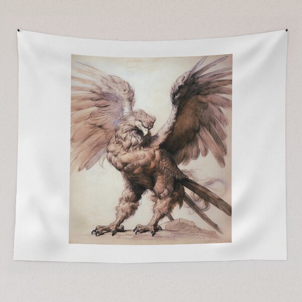 Item preview, Eagle art drawing designed and sold by anilokin9.