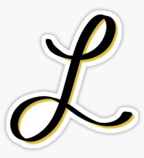 L Sticker