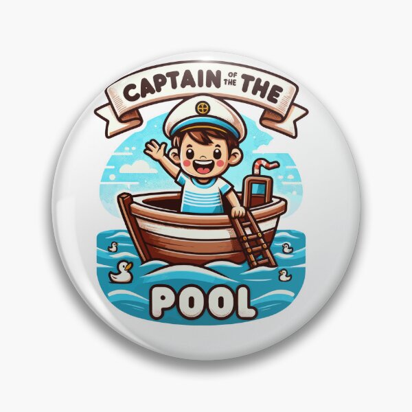 Item preview, Pool Captain - Small Captain, Big Adventures designed and sold by sbachstroem.