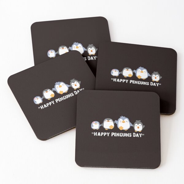 Item preview, Happy Peguins Day  designed and sold by WaguinhoTex.