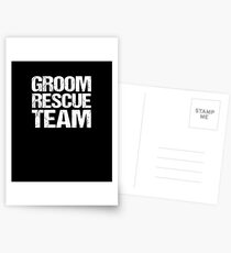 Groom Rescue Team V6 Postcards