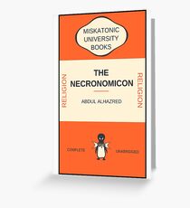 Necronomicon? Greeting Card