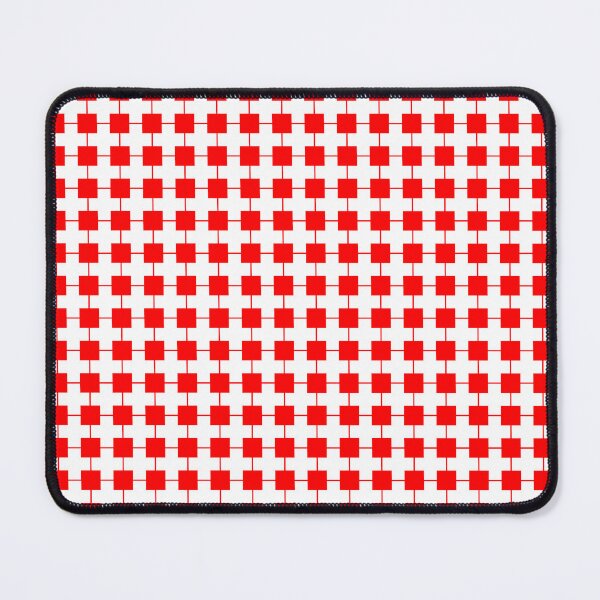 Item preview, Red and White Block Pattern designed and sold by LionessLove.