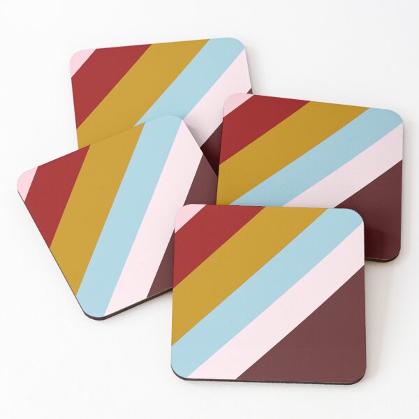 Item preview, Retro Stripes Multi Colour designed and sold by OneThreeSix.