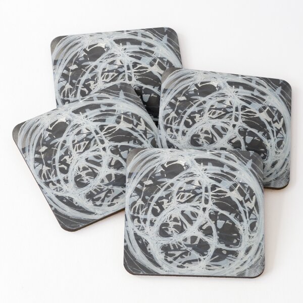 Item preview, Black and White Abstract designed and sold by Julie Fedolak.