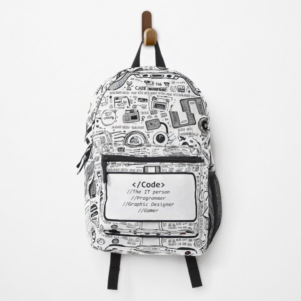 Item preview, The IT Person | Doodle Art for Tech Wizards designed and sold by MushiLee.