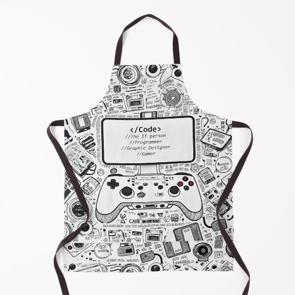 Item preview, The IT Person |  Doodle Art for Tech Wizards  designed and sold by MushiLee.
