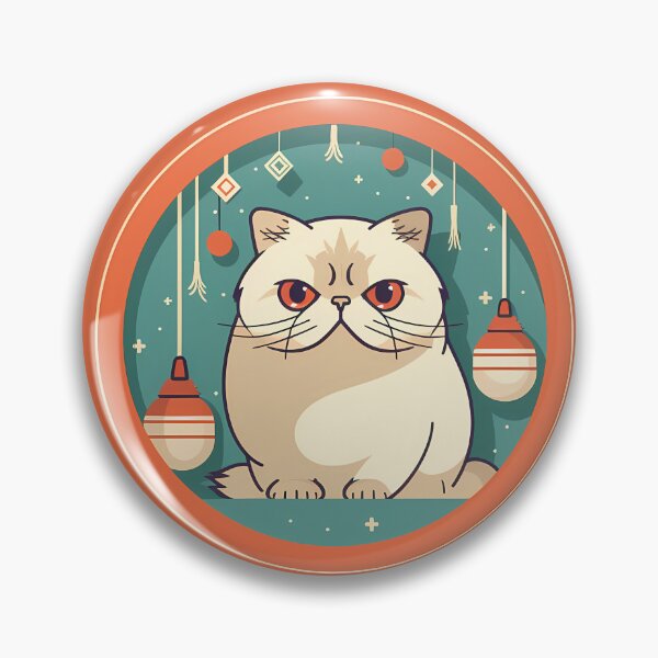 Item preview, Exotic Shorthair Cat Xmas Ornament, Love Cats designed and sold by Logiamerch.