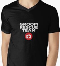 Groom Rescue Team V7 Men's V-Neck T-Shirt