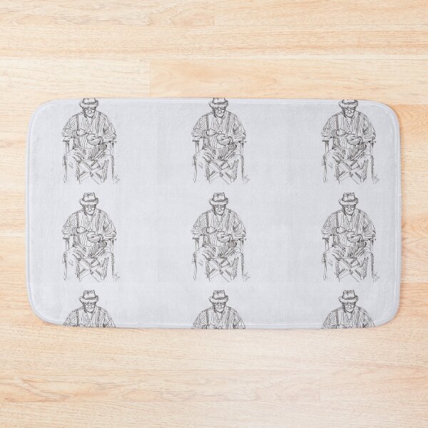 Item preview, Man Eating Tub Of Ice Cream Drawing designed and sold by MikeJory.