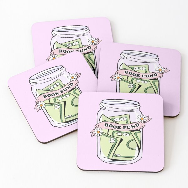 Item preview, Book Fund Jar Savings for Book Lovers designed and sold by StickyBook.
