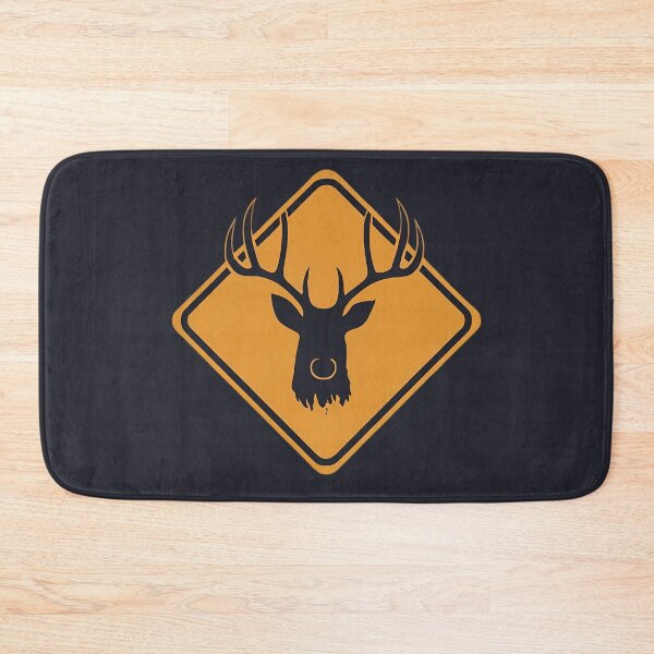 Item preview, Deer Warning Road Sign designed and sold by FlexYourMind.