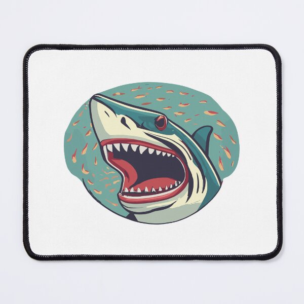 Item preview, shark mouth designed and sold by storefoxmix.