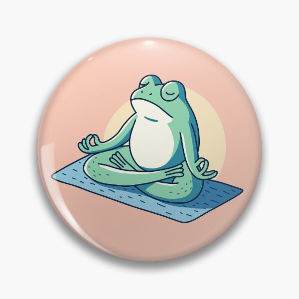Item preview, Zen Yoga Frog designed and sold by krimons.