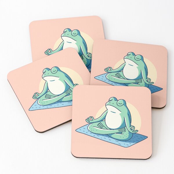 Item preview, Zen Yoga Frog designed and sold by krimons.