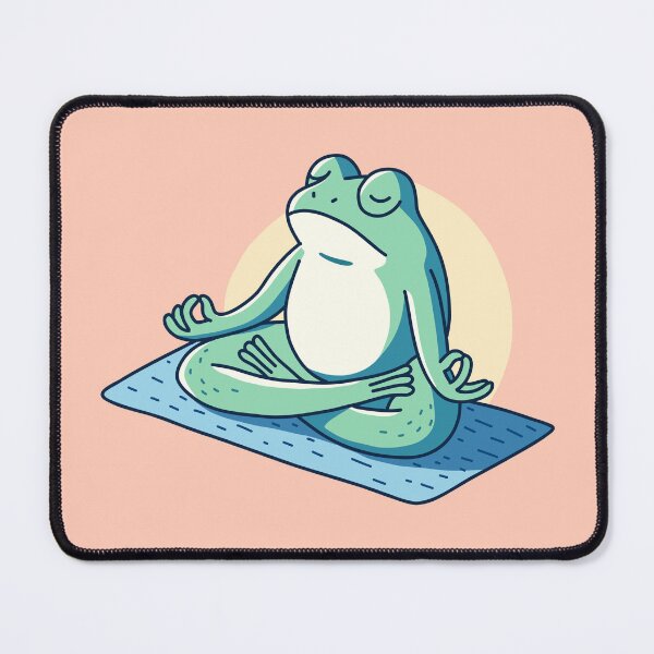 Item preview, Zen Yoga Frog designed and sold by krimons.