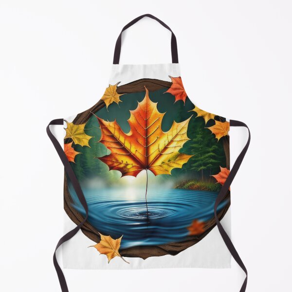 Item preview, Autumn Leaves Serenity - Nature-Inspired T-Shirt Design designed and sold by arfazel-shutter.