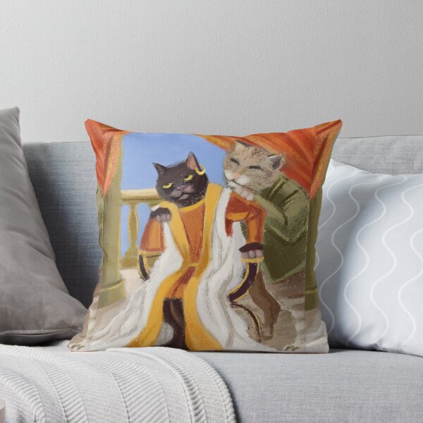 Item preview, Portrait of Royal Cats designed and sold by Sky-99.
