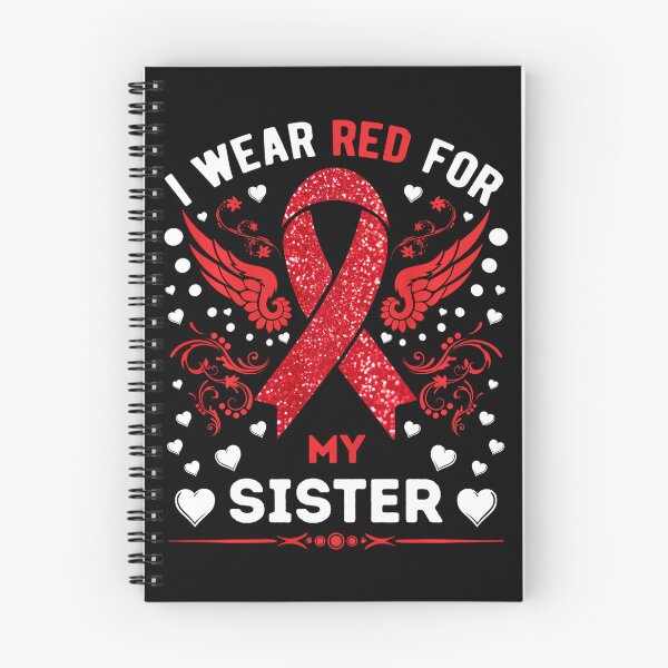 Item preview, I Wear Red For My Sister Hiv Aids Awareness Month For Men Wo designed and sold by EagmianPheolea.