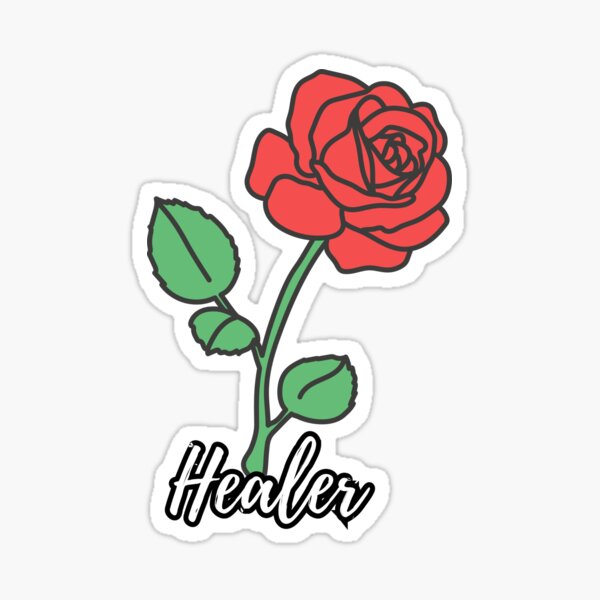 Healer Rose Sticker