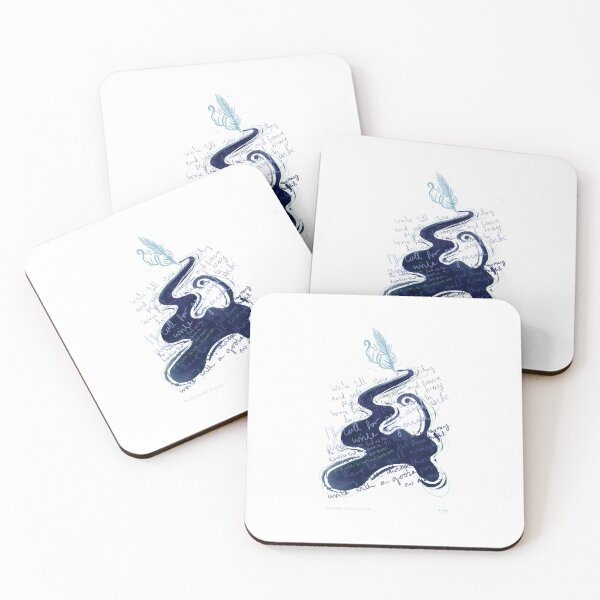 Item preview, I'll Call for Pen and Ink (Light mode) designed and sold by gingernoodleuk.