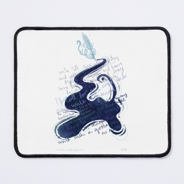 Item preview, I'll Call for Pen and Ink (Light mode) designed and sold by gingernoodleuk.