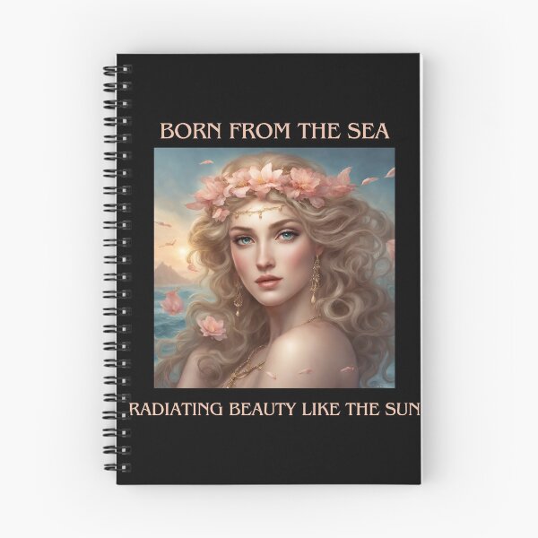 Item preview, Aphrodite Greek Goddess of Love and Beauty Quote designed and sold by TheLocoShop.