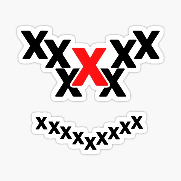 Xxxxwxxxw - Xxx Stickers for Sale | Redbubble