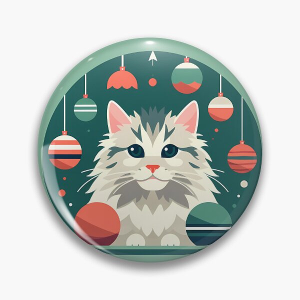 Item preview, Maine Coon Cat Xmas Ornament, Love Cats designed and sold by Logiamerch.