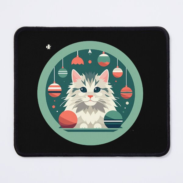 Item preview, Maine Coon Cat Xmas Ornament, Love Cats designed and sold by Logiamerch.