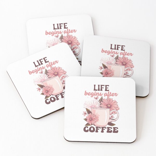 Item preview, Life Begins After Coffee Shirt, Positive Slogan Tee, designed and sold by chipmuckdesignn.