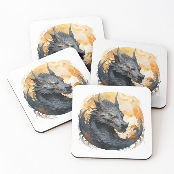 Item preview, The Dragon with Fire Eyes designed and sold by CalyCollab.