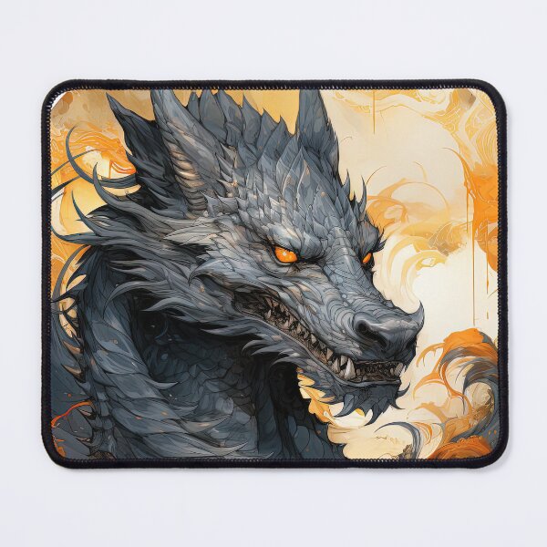 Item preview, The Dragon with Fire Eyes designed and sold by CalyCollab.