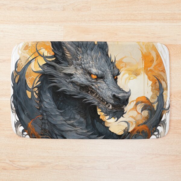 Item preview, The Dragon with Fire Eyes designed and sold by CalyCollab.