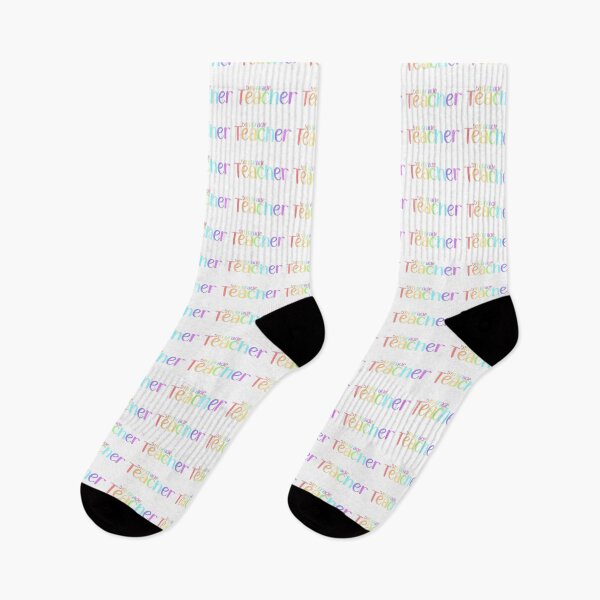 Item preview, 5th Fifth Grade Teacher in Pastel Rainbow designed and sold by noelle20.