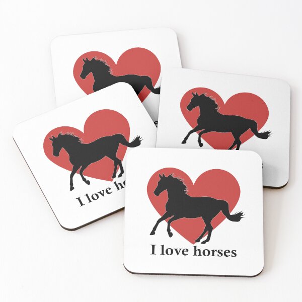 Item preview, I love horses designed and sold by mikistudio.