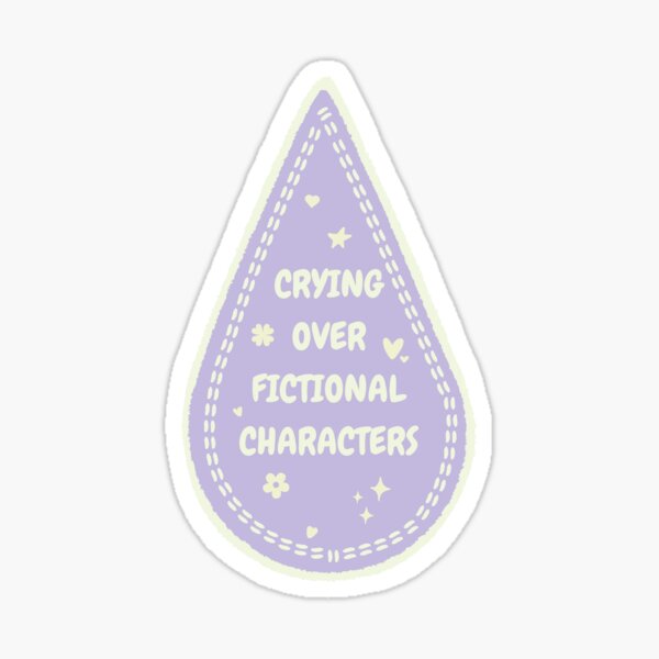Item preview, Pastel Purple Crying Over Fictional Characters designed and sold by CorLeoniss.