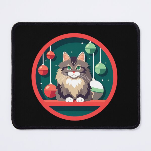 Item preview, Maine Coon Cat Xmas Ornament, Love Cats designed and sold by Logiamerch.