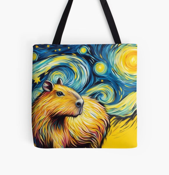 Aperçu de l'œuvre Capybara de Van Gogh créée et vendue par Capybara  kingdom.