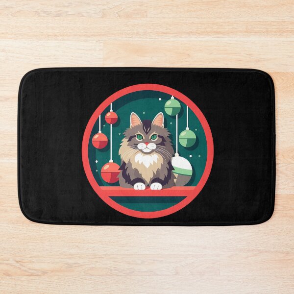 Item preview, Maine Coon Cat Xmas Ornament, Love Cats designed and sold by Logiamerch.