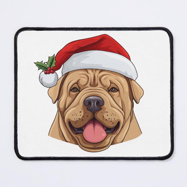 Item preview, Christmas Sharpei Dog designed and sold by wotsthis.