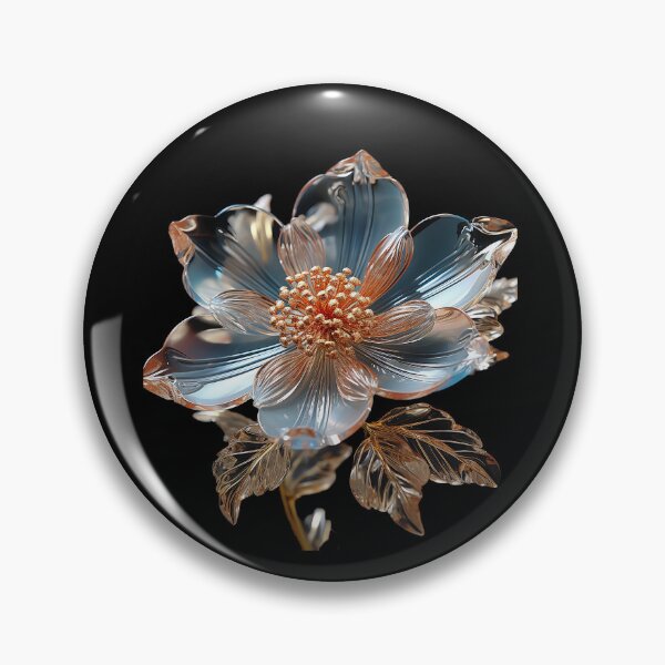 Item preview, Golden Glass Daisy designed and sold by 3po3.