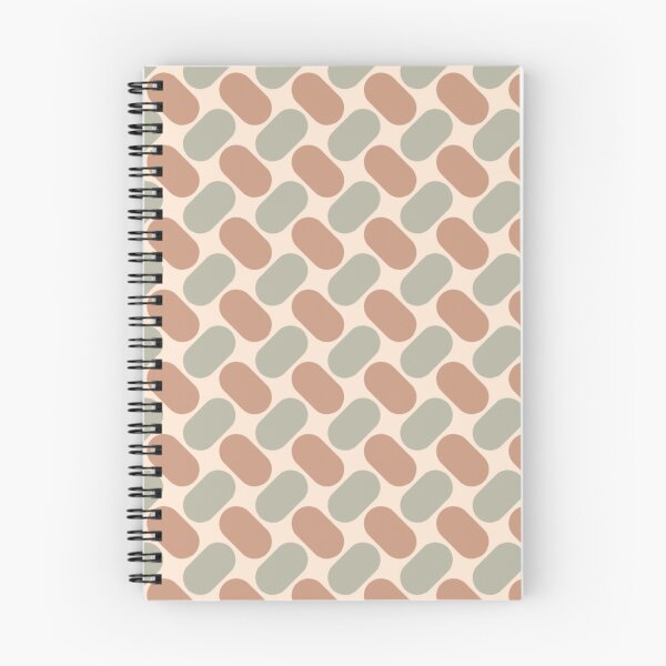 Item preview, Brown Beige Wavy Lines Ovals Capsule Ellipse Geometric Modern Simple Pattern designed and sold by PenguinForests.