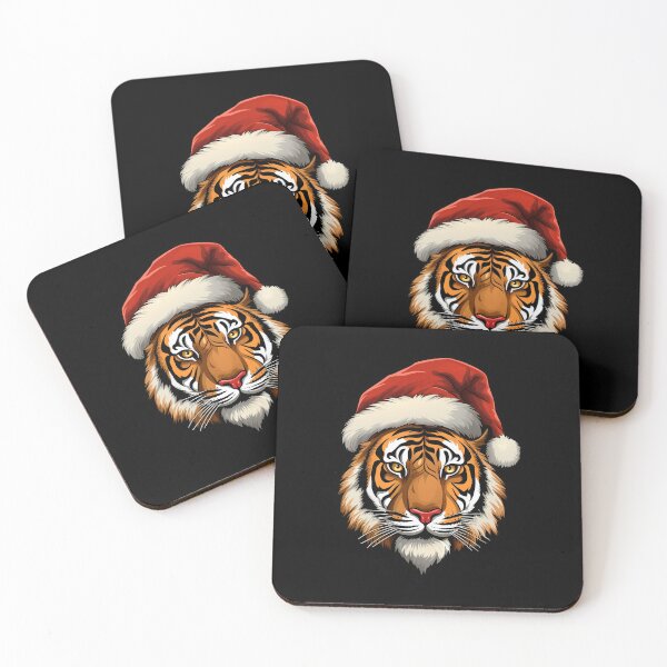 Artikelvorschau, Tiger Weihnachten entworfen und verkauft von Soulskier.