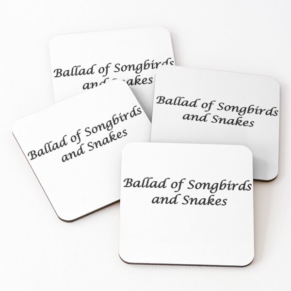 Item preview, Ballad of Songbirds and Snakes Sticker designed and sold by RundownShirts.