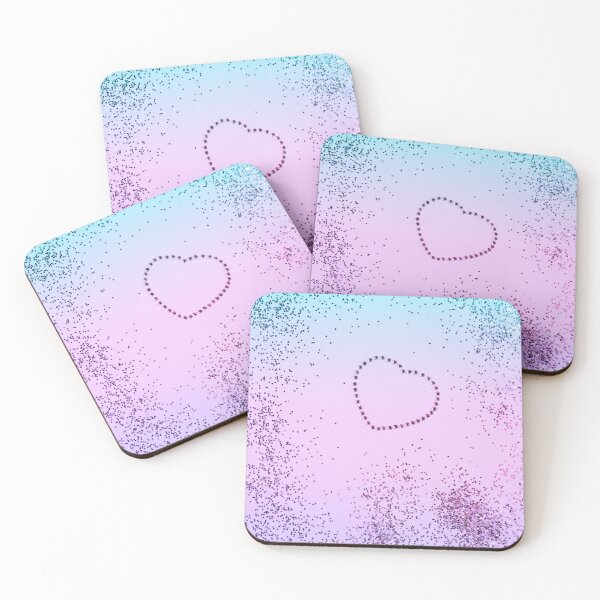 Item preview, UNICORN Girls Heart #9b (Photo of Glitter Only - Not Reflective) designed and sold by Anita's & Bella's Art.