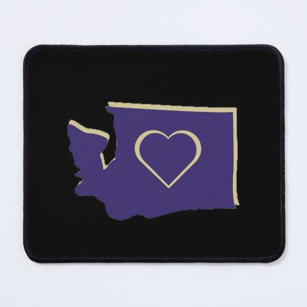 Item preview, Washington Heart Design, Purple And Gold. designed and sold by PNWEnergy.