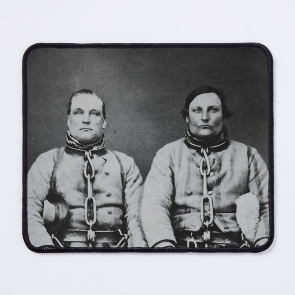 Item preview, The Finnish Isontalon Antti and Rannanjärvi "Häjyt" in Chains Vintage Art Print designed and sold by ShobulousStudio.